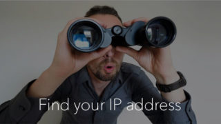IP address - find on Mac
